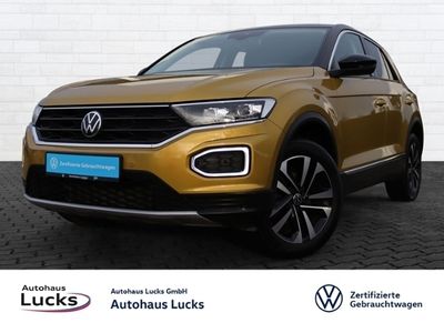 Gebraucht VW T-Roc United 150 PS (110 kW) 2020 Gelb (kurkumagelb metallic) SUV