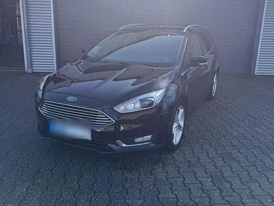 Gebraucht Ford Focus Business Edition 125 PS (91 kW) 2018 Schwarz Kombi