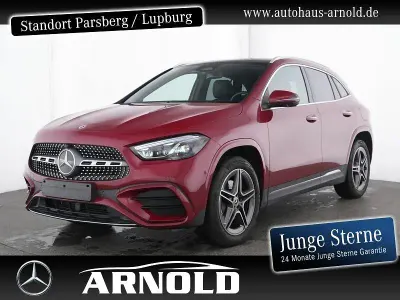 Brugt Mercedes GLA250 AMG line 218 HK (160 kW) 2025 Rød SUV