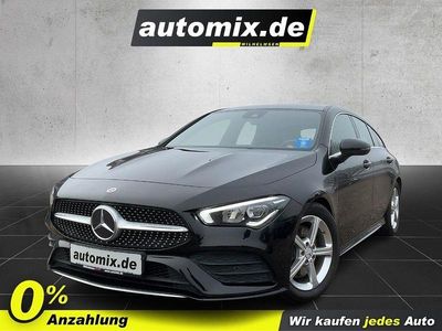 Gebraucht Mercedes CLA200 Shooting Brake AMG line 150 PS (110 kW) 2020 Nachtschwarz  unilack Kombi