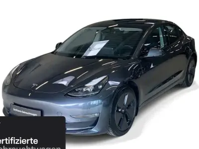 Occasion Tesla Model 3 Long Range RWD 208 kW (283 PK) 2022 Zilver Sedan