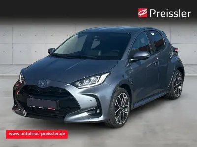 Neu Toyota Yaris Hybrid 117 PS (86 kW) 2026 Celestite grey Limousine