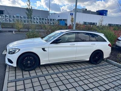 Weiß Gebraucht 2015 Mercedes C250 AMG line Kombi | 18.000 € (Fairer Preis)
