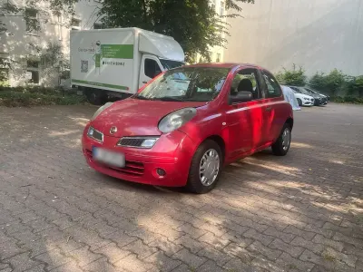 Gebraucht Nissan Micra 65 PS (47 kW) 2009 Rot Kleinwagen