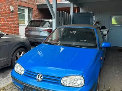 Gebraucht VW Golf Cabriolet 89 PS (65 kW) 1999 Blau Cabrio