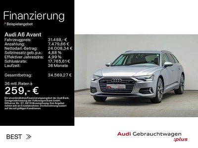 Gebraucht Audi A6 Sport 204 PS (150 kW) 2022 Florettsilber metallic Kombi