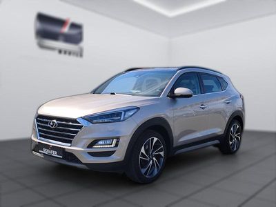 Gebraucht Hyundai Tucson Premium 177 PS (130 kW) 2020 Weiß metallic SUV