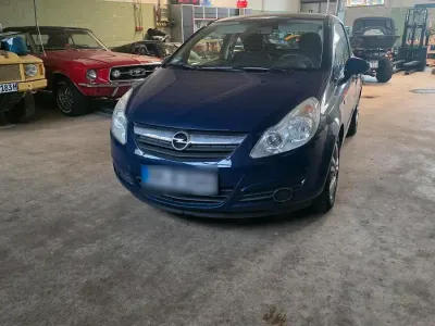 Gebraucht Opel Corsa 69 PS (50 kW) 2010 Blau Kleinwagen
