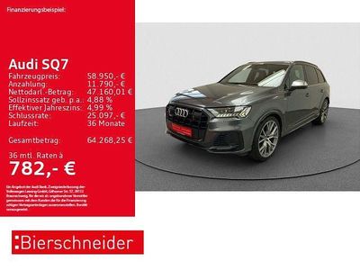 Grau Gebraucht 2020 Audi SQ7 Design SUV | 58.950 € (Fairer Preis)