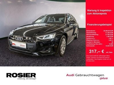 Schwarz / mythosschwarz Gebraucht 2021 Audi A4 Advanced Plus Kombi | 28.990 € (Guter Preis)