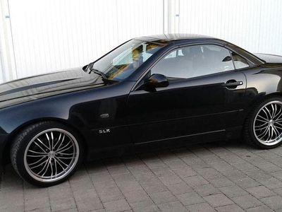 Gebraucht Mercedes SLK200 136 PS (100 kW) 1999 Schwarz Cabrio