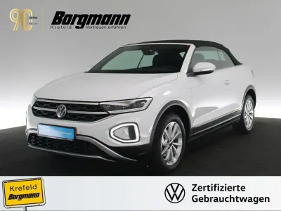 Gebraucht VW T-Roc Cabriolet Style 116 PS (85 kW) 2024 Pure white Cabrio