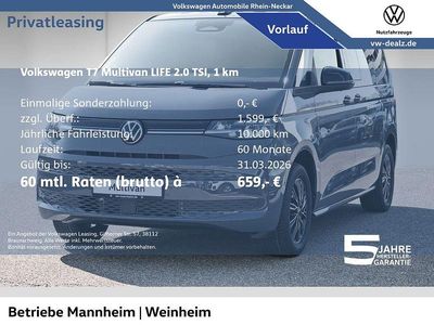 Neu VW Multivan Life 204 PS (150 kW) 2026 Grau Van