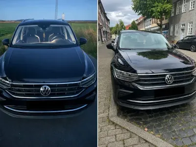 Gebraucht VW Tiguan Active 131 PS (96 kW) 2021 Schwarz SUV