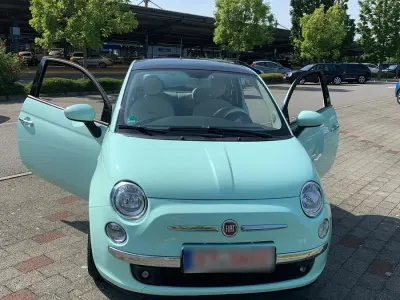 Gebraucht Fiat 500 Lounge 69 PS (50 kW) 2014 Grün Kleinwagen