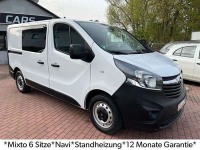 gebraucht Opel Vivaro MIXTO 6 SITZE*NAVI*AHK*STANDHEIZ*GARANTIE