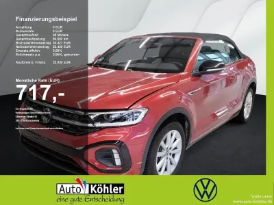 Used VW T-Roc Cabriolet R-line 150 HP (110 kW) 2025 Red Cabriolet
