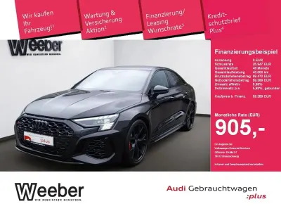 Brugt Audi RS3 Sport 400 HK (294 kW) 2024 Sort Sedan