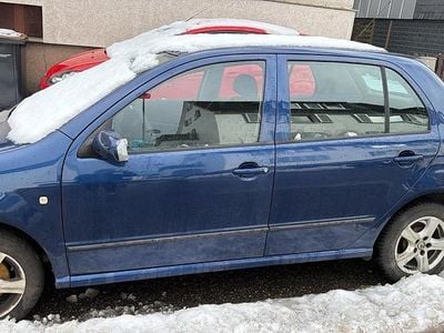 Gebraucht Skoda Fabia 2006 Blau Limousine