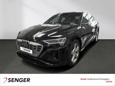 Gebraucht Audi Q8 Sportback e-tron S-Line 300 kW (408 PS) 2024 Mythosschwarz metallic SUV