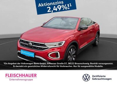 Gebraucht VW T-Roc Cabriolet Goal 116 PS (85 kW) 2025 Rot Cabrio