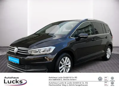 Gebraucht VW Touran Comfortline 150 PS (110 kW) 2018 Deep black perleffekt Van / Kleinbus