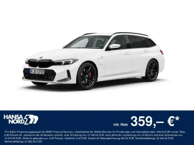 Gebraucht BMW 330e M Sport 292 PS (214 kW) 2024 Weiss / alpinweiss Kombi