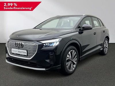Mythosschwarz metallic Gebraucht 2023 Audi Q4 e-tron Advanced SUV | 39.880 €