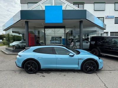 Blau Gebraucht 2023 Porsche Taycan Cross Turismo Limousine | 89.990 € (Teuer)