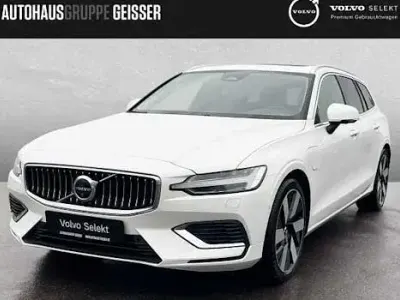 Brugt Volvo V60 Plus 350 HK (257 kW) 2025 Hvid Stationcar