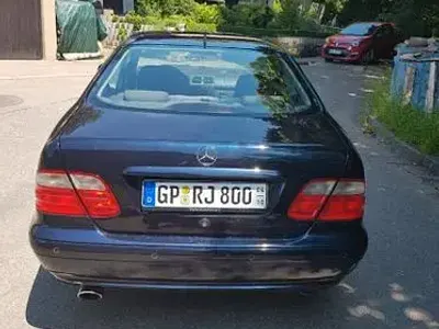 Gebraucht Mercedes CLK230 Elegance 197 PS (144 kW) 2001 Blau Coupé