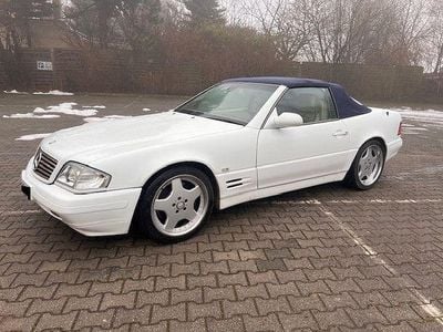 Weiß Gebraucht 1998 Mercedes SL320 AMG Cabrio | 27.600 € (Fairer Preis)