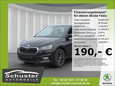 Usata Skoda Fabia Style 110 CV (80 kW) 2022 Nero Utilitaria