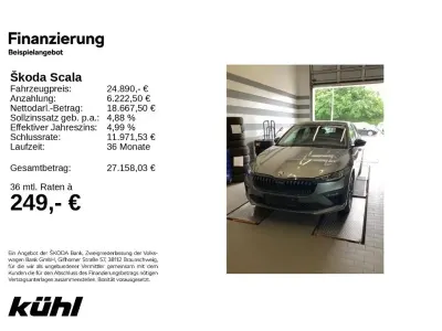 Gebraucht Skoda Scala Tour 150 PS (110 kW) 2025 Grau Kleinwagen