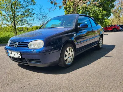 Używany VW Golf 116 KM (85 kW) 2001 Niebieski Kabriolet