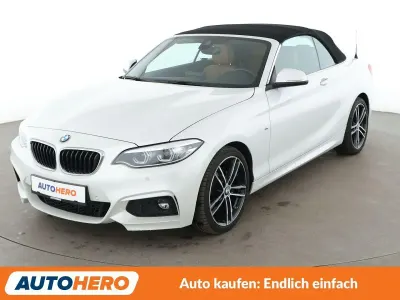 Gebraucht BMW 225 M Sport 224 PS (164 kW) 2018 Weiß Cabrio