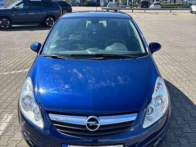 Brugt Opel Corsa 60 HK (44 kW) 2009 Blå Hatchback