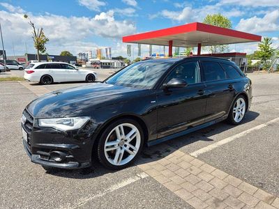Schwarz Gebraucht 2017 Audi A6 S-Line Kombi | 17.999 € (Fairer Preis)