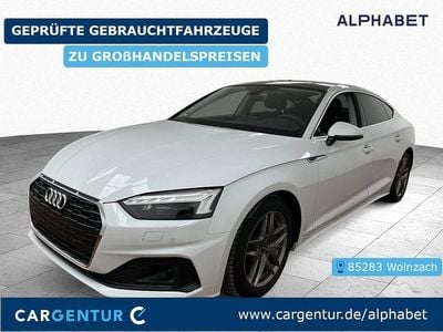 Gebraucht Audi A5 Sportback Basis 204 PS (150 kW) 2022 Gletscherweiss (metallic) Kleinwagen