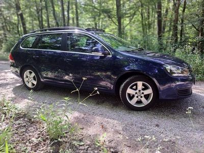 Gebraucht VW Golf VI 105 PS (77 kW) 2010 Blau Kleinwagen