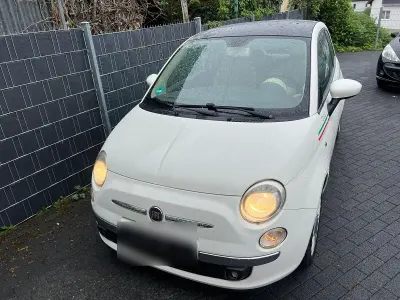 Gebraucht Fiat 500 101 PS (74 kW) 2008 Weiß Kleinwagen