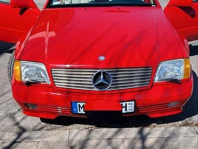 Gebraucht Mercedes SL500 326 PS (239 kW) 1991 Rot Cabrio