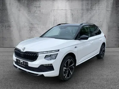Nouvelle Skoda Kamiq Monte Carlo 150 ch (110 kW) 2026 Blanc SUV