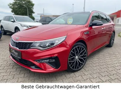 Gebraucht Kia Optima GT-Line 136 PS (100 kW) 2019 Rot Kombi