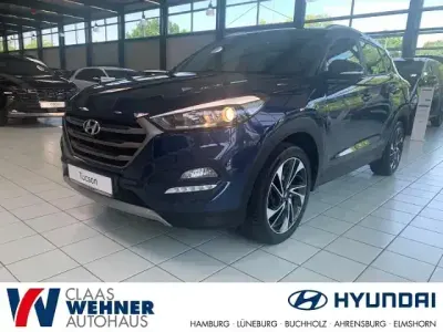 Gebraucht Hyundai Tucson Advantage 177 PS (130 kW) 2016 Blau SUV