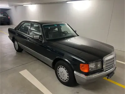 Brugt Mercedes 500 SE 223 HK (164 kW) 1987 Sort Sedan