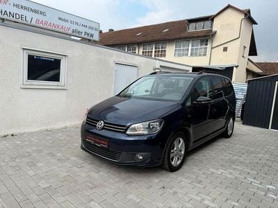 Gebraucht VW Touran Match 105 PS (77 kW) 2012 Blau Van / Kleinbus