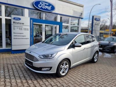 Gebraucht Ford C-MAX Titanium 125 PS (91 kW) 2015 Silber Van / Kleinbus