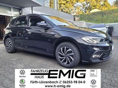 Neu VW Polo Life 95 PS (69 kW) 2025 Schwarz Limousine
