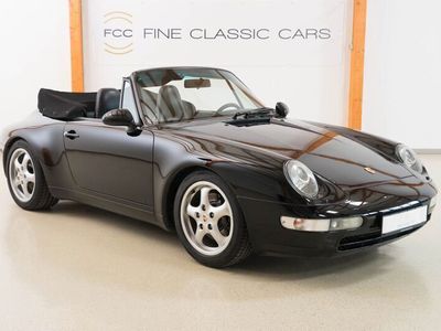 gebraucht Porsche 993 C2 Cabriolet Schwarz/Schwarz scheckheftgepflegt